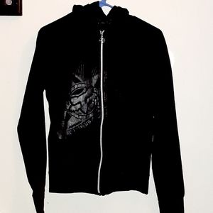 Fox Racing zip up hoodie